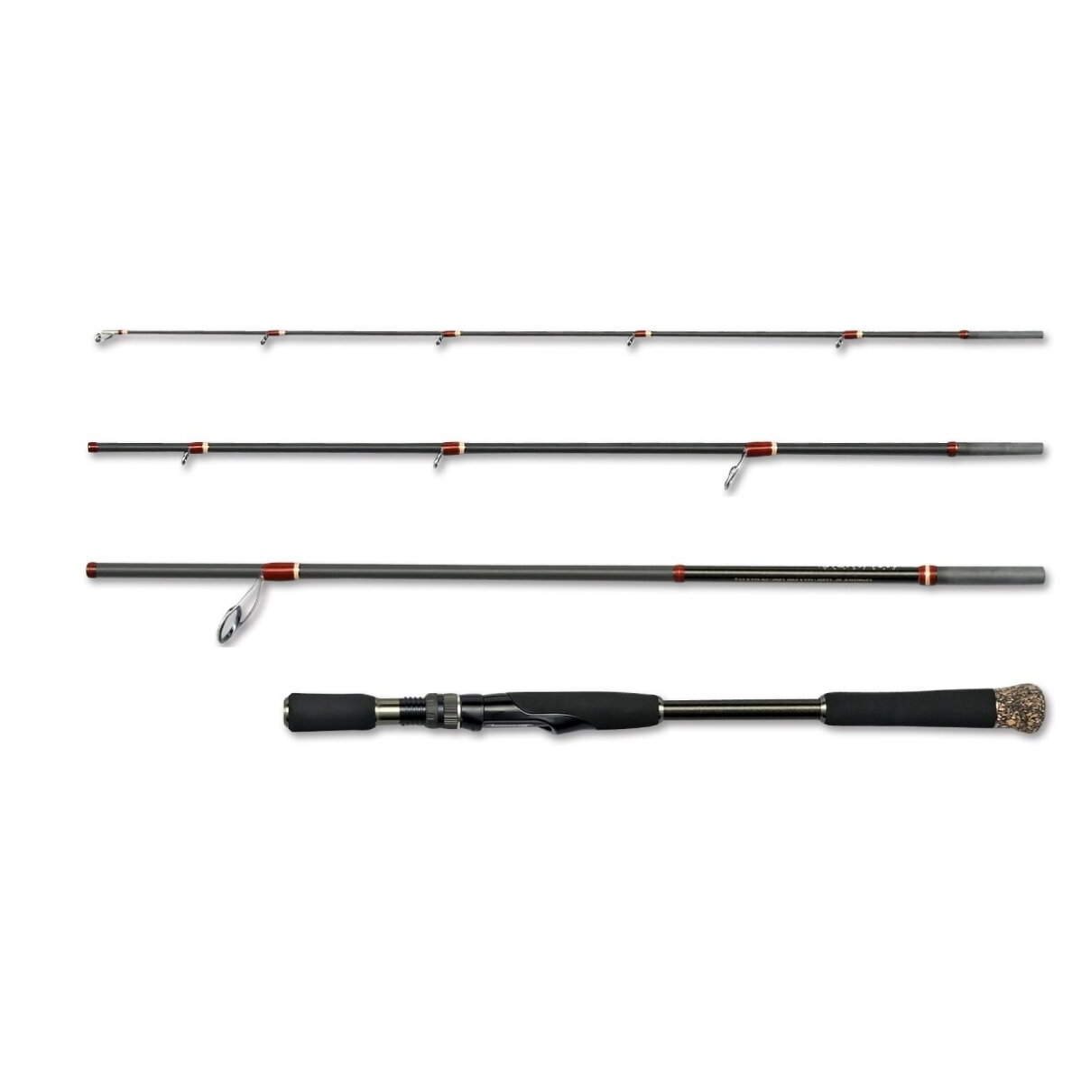 Megabass VALKYRIE WORLD EXPEDITION MULTI VKS-610ML-4 6'10 (208cm) 4pcs. MAX 20g Medium Fast